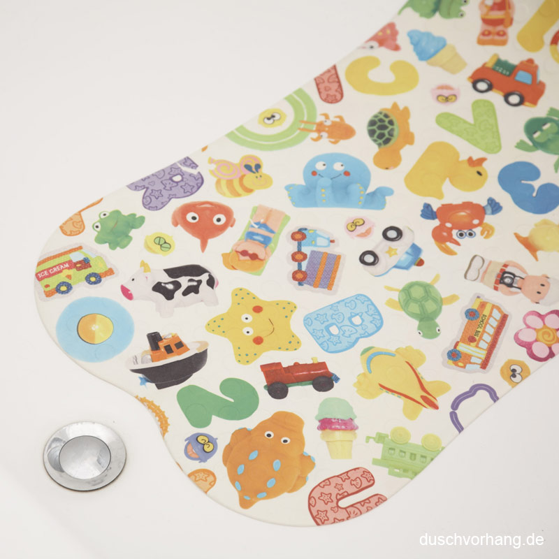 Non-Slip Rubber Bath & Shower Mat - 70x40cm - Toys Design