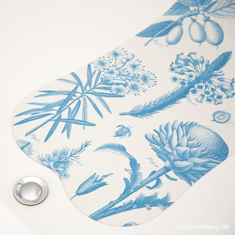 Non-Slip Rubber Bath & Shower Mat - 70x40cm - Botany Design