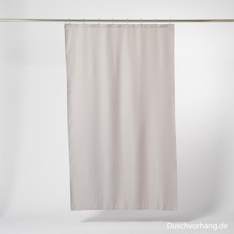 Textile Shower Curtain - Various Sizes - Taupe Grey Trevira CS