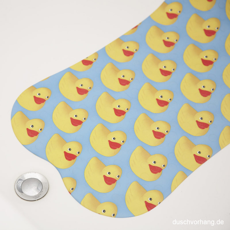 Non-Slip Rubber Bath & Shower Mat - 70x40cm - Duck Design