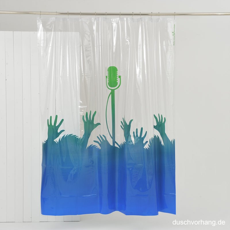 Plastic Shower Curtain 180x200 Greatest Hits