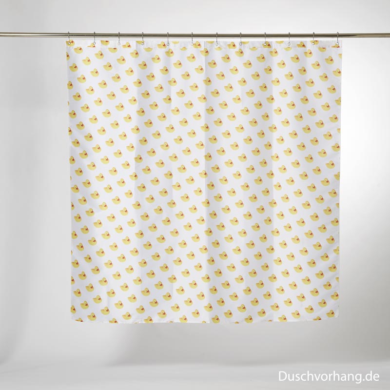 Textile Shower Curtain 180x180 Rubber Duck