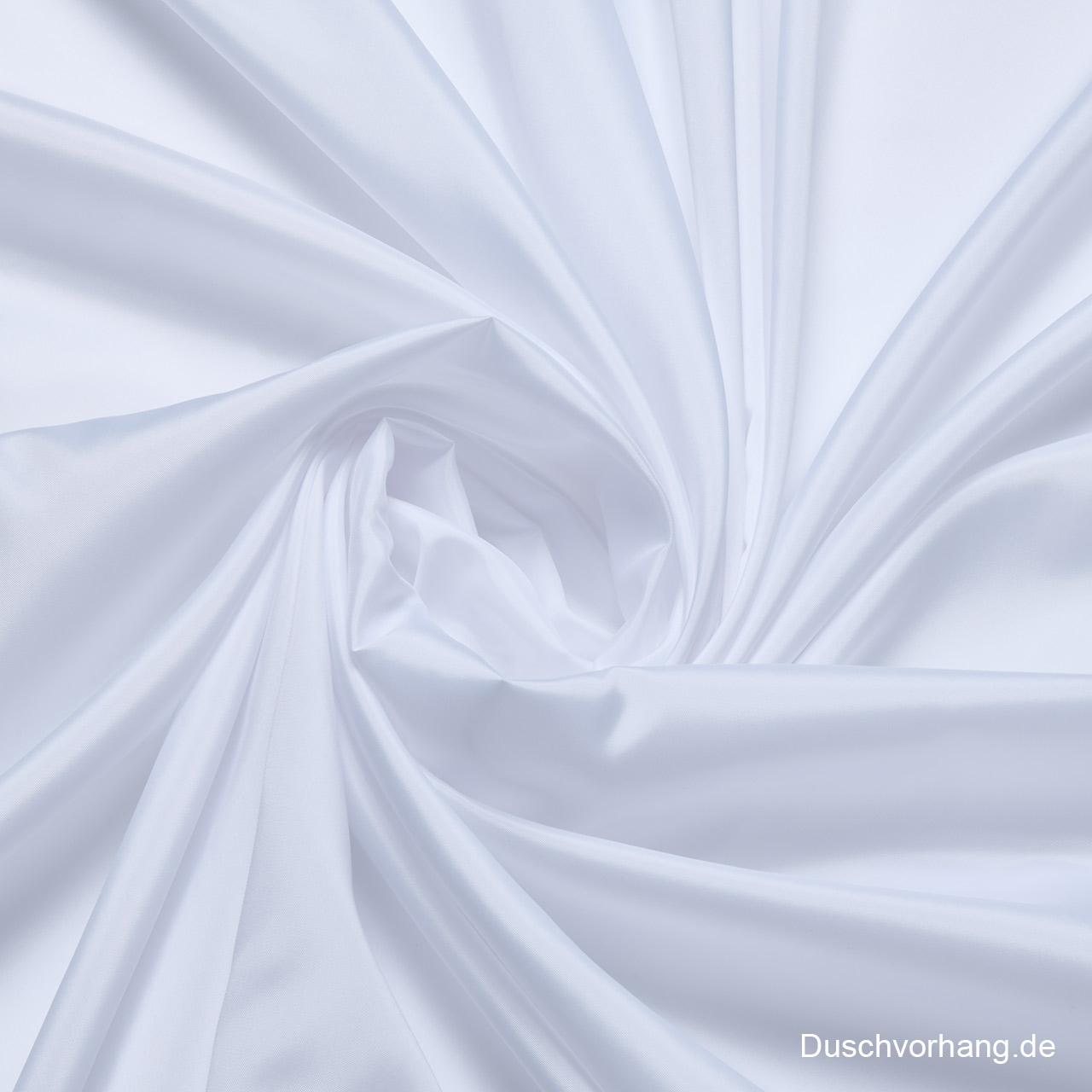 Textil shower curtain white uni