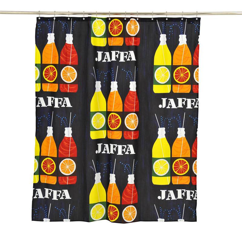 Vallila Textile Shower Curtain 180x200 Jaffa 1959 Blue