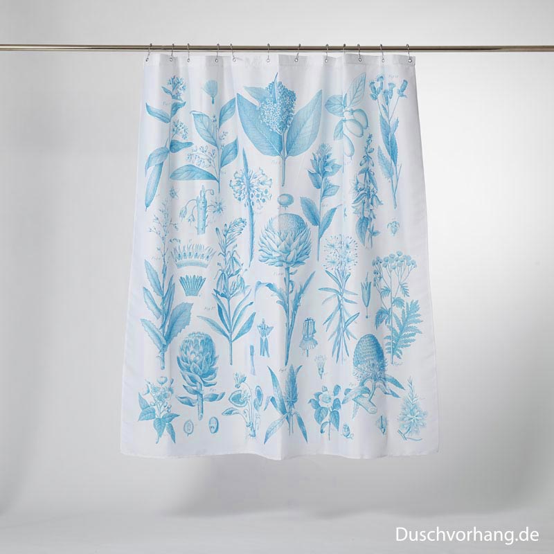 Textile Shower Curtain 180x180 Botanical